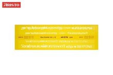 Schriftschablone Duo-Kombi