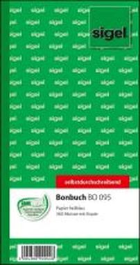 Bonbücher, 360 Abrisse, ohne Kellner-Nr., Größe: 105 x 200 mm. 2 x 60