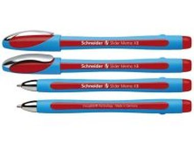Kugelschreiber SLIDER memo XB rot