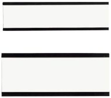 Magnetische Namensschilder 50 x 10 mm