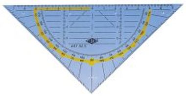 Geometrie-Dreieck ohne Griff, 160 mm