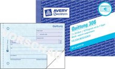Quittungen, MwSt. separat ausgewiesen A6 quer
