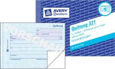 Quittungen inklusive MwSt. A6 quer