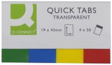 Haftmarker Transparent 20 x 50 mm