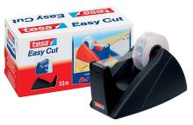 Tischabroller Easy Cut, leer Easy Cut für Rollen bis 19 mm x 33 m (B xL) schwarz