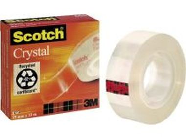 Crystal Clear Tape 600 - hochtransparent 19 mm x 66 m