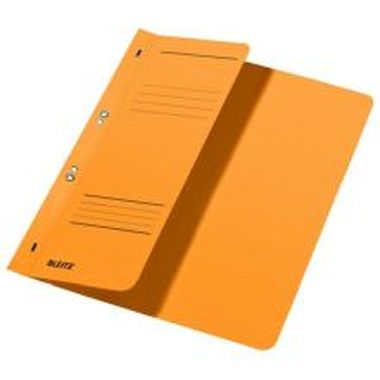 Ösenhefter halber Vorderdeckel, kaufmännische Heftung gelb