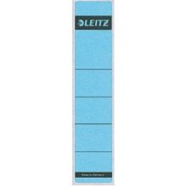 Rückenschilder schmal, kurz 39 x 192 mm, 10 Stück blau