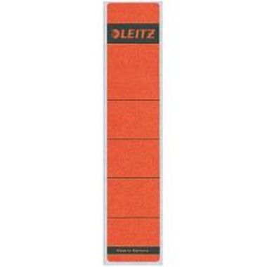 Rückenschilder schmal, kurz 39 x 192 mm 10 Stück rot