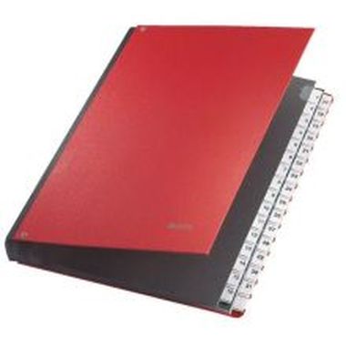 Pultordner PP-kaschiert Tabe 1 - 31, 32 Fächer rot