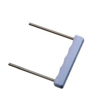 Umfüller für Abheftbügel, Metall mit Kunststoffgriff, violett