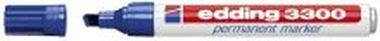 Permanentmarker 3300, Keilspitze, ca. 1-5 mm blau