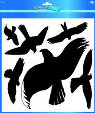 AVERY Zweckform® Z-DESIGN Fensterbild Warnvögel 4485