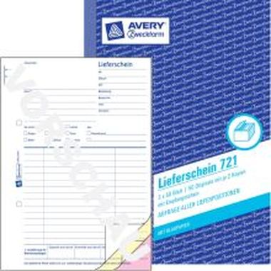 Lieferscheine mit Empfangsschein A5