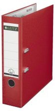 Plastik-Ordner 180° Rückenbreite 80 mm rot