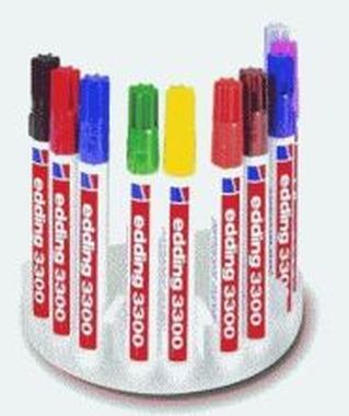 Permanentmarker 3300, Keilspitze, ca. 1-5 mm Box mit 10 Farben