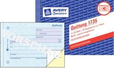Quittungen, MwSt. separat ausgewiesen A6 quer