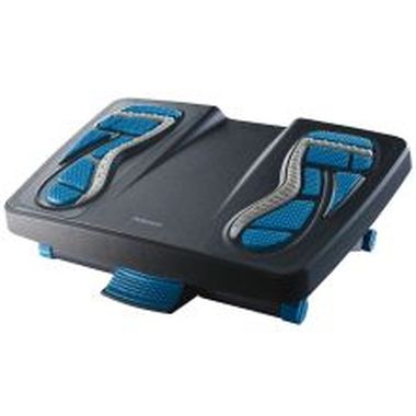 Fußstütze Energizer - Reflexzonen-Massageoberfläche, schwarz-blau