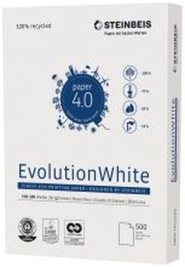 Steinbeis Evolution white A4 weiß