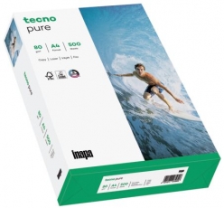 Kopierpapier tecno® Pure - A4, 80 g/qm, weiß, 500 Blatt