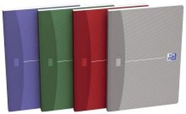 Office-BROSCHIERTES BUCH / GEBUNDENES BUCH broschiert, laminierter starker Karton-Deckel, Fälzelband A5 kariert, 5 mm