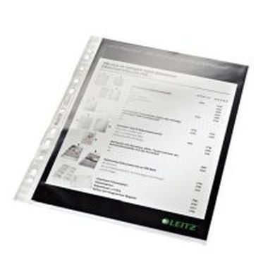 Standard Prospekthüllen A4, oben offen, glasklar, 100 Stück