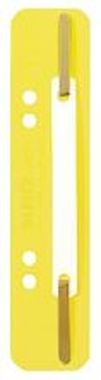 Heftstreifen PP, kurz Bündel mit 25 Stück gelb