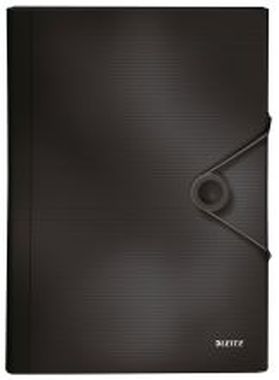 4579 Fächermappe Solid - A4, 6 Fächer, PP, schwarz