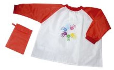 Malschürze Kinder - Girl, rot