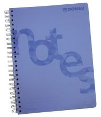 Collegeblock PP Cover - A4, kariert, blau