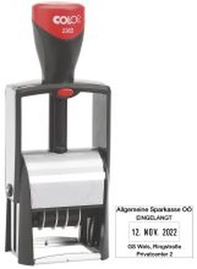 Classic Line Dater für max. 4 Zeilen, 30 x 45 mm