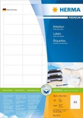 Herma SuperPrint Etiketten 4272 weiß