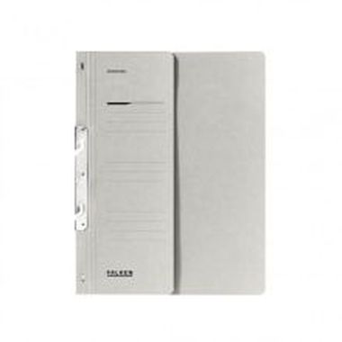 Einhakhefter halber Vorderdeckel grau