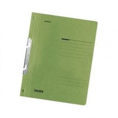 Einhakhefter ganzer Vorderdeckel grün
