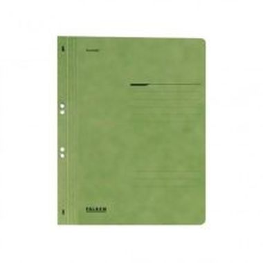 Ösenhefter ganzer Vorderdeckel, kaufmännische oder Amtsheftung grün