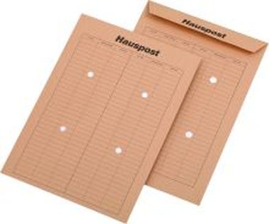 Hausposttaschen im Sparpack C4 (229x324 mm) 110 g/qm, braun