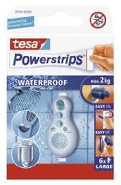 Powerstrips® Waterproof 6xLarge weiß
