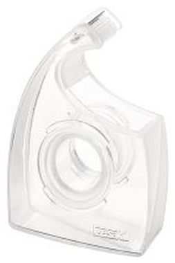 Handabroller Easy Cut, leer für Rollen bis 19 mm x 33 m transparent