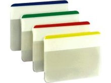 Index STRONG flach blau, gelb, grün, rot