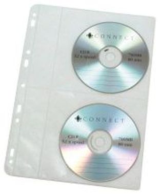 CD/DVD-Hüllen transparent
