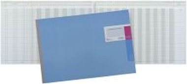 Amerikanische Journale mit Kopfleiste Größe: 530 x 297 mm 20 Konten (12/16)