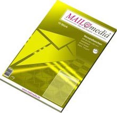 Versandtaschen B4 (250x353 mm) in Kleinpackung ohne Fenster gummiert 110 g/qm, b