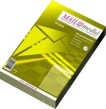 Versandtaschen B5 (176x250 mm) in Kleinpackung ohne Fenster gummiert 90 g/qm, br