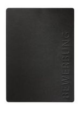 Bewerbungsmappe Solo schwarz