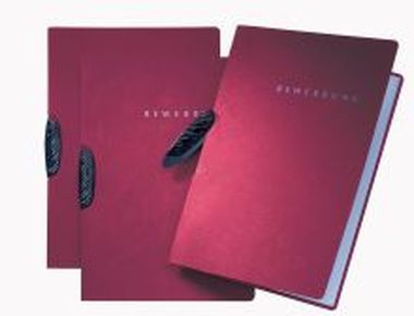 Bewerbungsmappe Swing rot