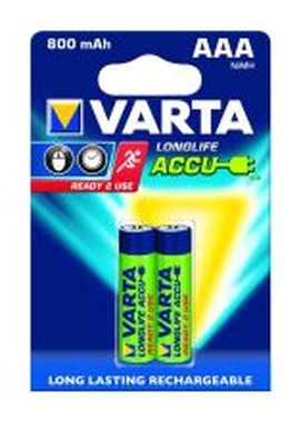 Longlife Akku Micro/AAA, 1,2 V 800 mAh