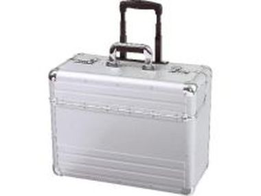 Pilotenkoffer OMEGA silber