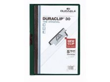 Klemm-Mappen DURACLIP® Original für bis zu 30 Blatt A4, Größe: 220x307 mm petrol