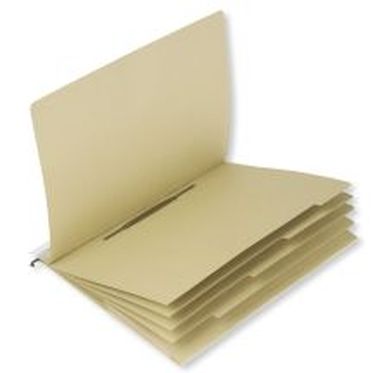 Kredit-/Personalhefter vertic 1 naturbraun