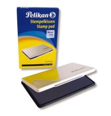 Metall-Stempelkissen Typ 1: 16 x 9 cm schwarz